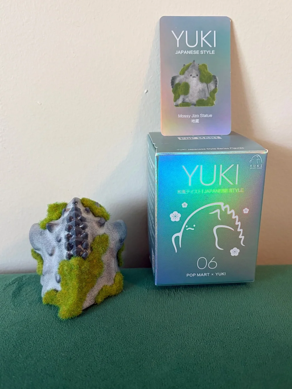 Pop Mart Yuki Japanese Style Series: Mossy Jizo Statue Figure